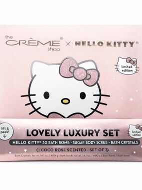 The Crème Shop x Hello Kitty Lovely Luxury Set - Pink Coco Rose